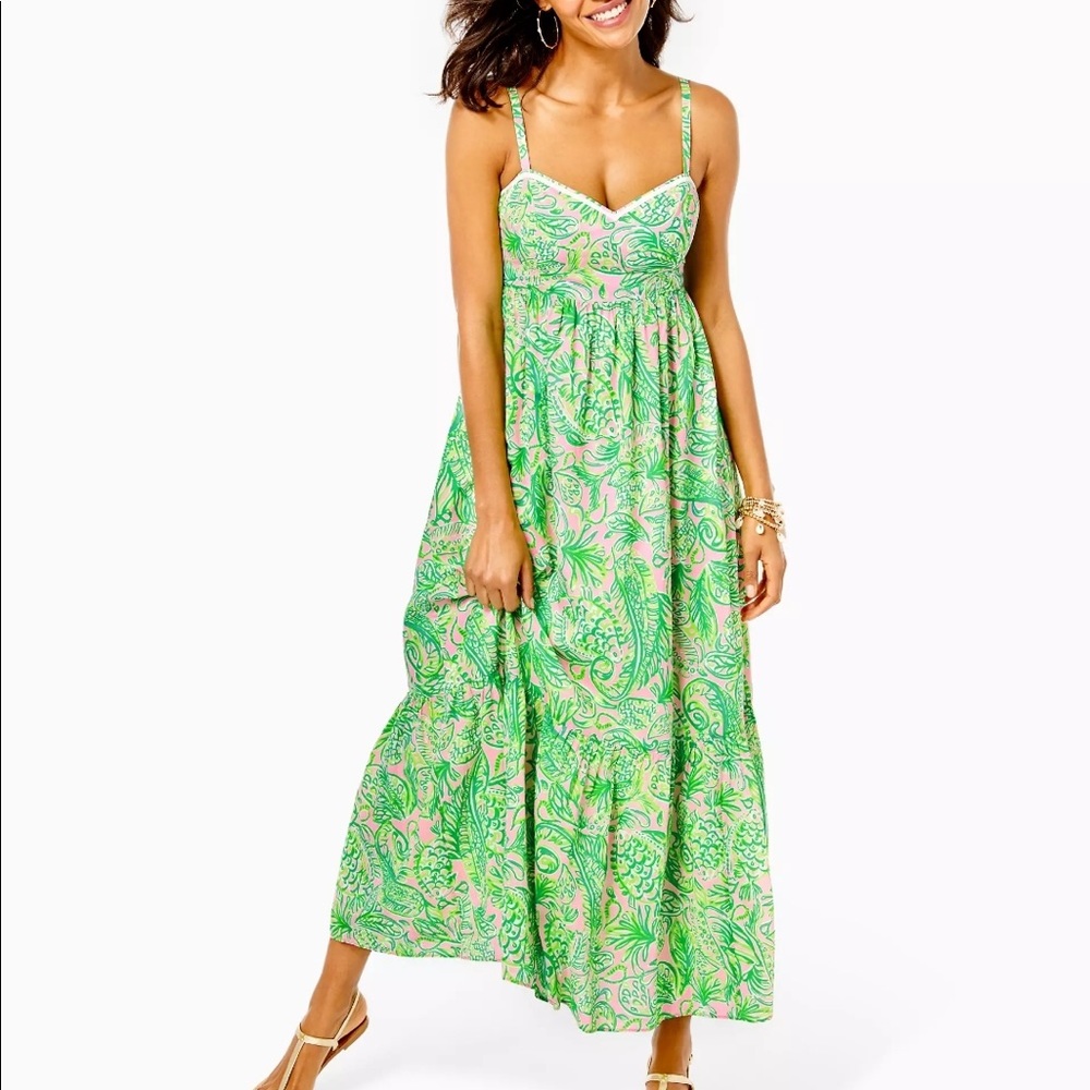 Lilly Pulitzer Hiedi cotton maxi dress